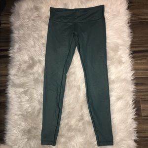 Lululemon Green Workout Leggings